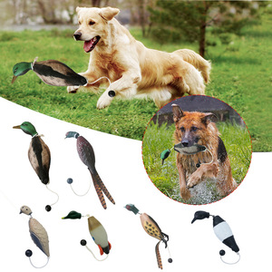 Juguete de parachoques de pato de dibujos animados, interactivo, de tamaño mediano, herramienta de entrenamiento para animales pequeños, para enseñar patos mallard y aves acuáticas - Product Image 1