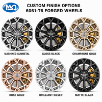 Jantes en alliage forgé sur mesure 19 20 21 pouces, finition usinée gris anthracite, à rayons fendus en V, 5x112, pour modification Audi