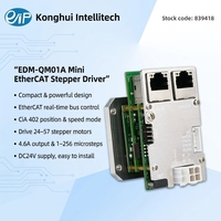 Controlador de Motor Paso a Paso con Bus EtherCAT de Circuito Abierto Eip EDM-QM01A, 16 E/S, 220V, Memoria de Datos, Compatible con Programación PLC, Automatización Industrial