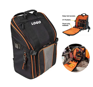 Mochila Organizadora de Herramientas para Electricistas e Ingenieros, Resistente al Agua, de Gran Capacidad, Duradera, Profesional, Personalizada de Fábrica BSCI - Product Image 1