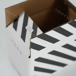 Chống nước tráng dễ dàng lắp ráp vận chuyển hộp không có băng cần thiết độ nét cao đồ họa in Hộp bao bì sóng - Product Image 5