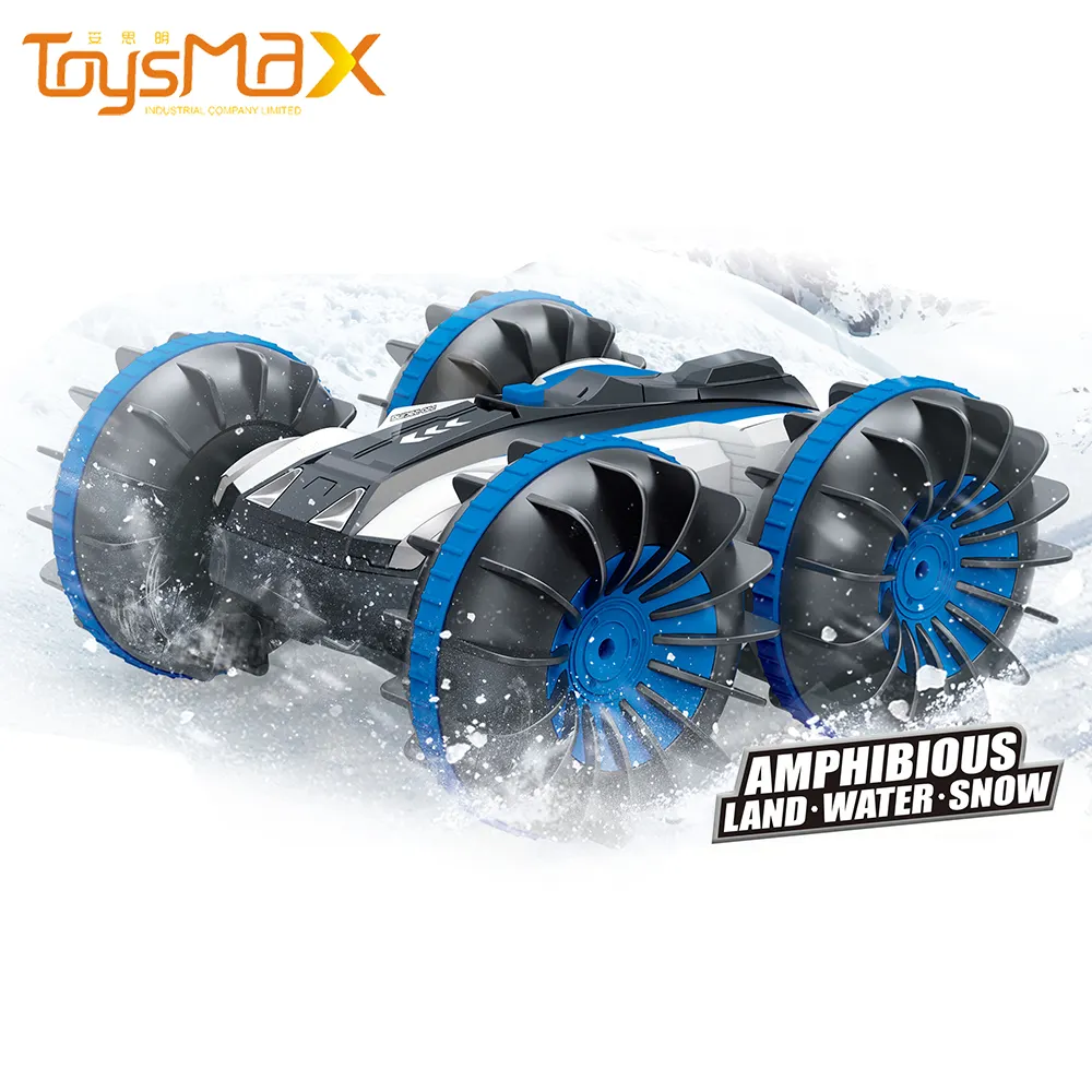 Wholesale Price Waterproof Water And Land Remote Control Proof Rc Amphibious Stunt Car