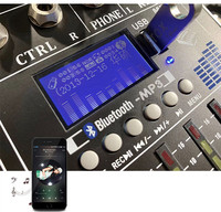 99 Program Efek MP3 Mixer 20 Kanal Mixer DJ Mixer Suara Profesional Mixer Audio USB