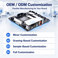 Carte mère ITZR Factory Bulk B860, chipset Intel, socket LGA1851, compatible avec les processeurs Core Ultra.