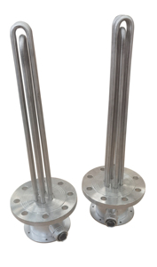 Riscaldatore <span class=keywords><strong>elettrico</strong></span> flangiato ad immersione 100KW resistente alle esplosioni in acciaio inossidabile <span class=keywords><strong>cuscinetto</strong></span> a 380V per uso industriale - Product Image 5