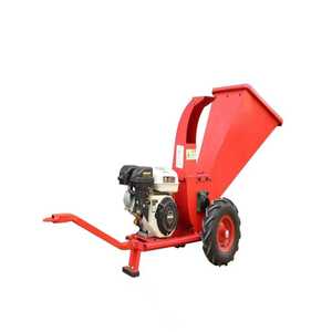 Mobile Diesel <b>Crusher</b> for Forestry Branches Logs Recycling - Product Image 4