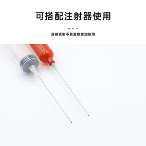 Aguja dosificadora de 100 mm de longitud para medios líquidos, operación manual, OEM personalizable - Product Image 3