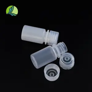 15ml Reagent Bottle Portable Chemical Plastic Bottle Laboratory Bottle Drug Packaging Wide Mouth Tightly Sealed