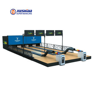 Venta caliente Mini pistas de bolos sintéticas de alta calidad para niños y adultos Fabricación directa de equipos de <span class=keywords><strong>muebles</strong></span> de entretenimiento - Product Image 4