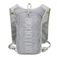 Sac de sport d'extérieur léger et respirant avec rangement pour bouteille d'eau et téléphone, idéal pour la course à pied, le cyclisme et la randonnée