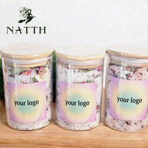 NATTH Sels de bain aux fleurs 100% Huile Essentielle Pure - Pour le Bain à Domicile et le SPA - Apaisant et Revitalisant pour la Peau et l'Esprit - Product Image 1