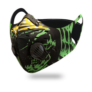 <span class=keywords><strong>Masque</strong></span> de cyclisme unisexe coupe-vent, anti-poussière, imperméable, en tissu, résistant au froid, chaud, demi-visage, respirant, charbon actif, pour <span class=keywords><strong>vélo</strong></span> - Product Image 5