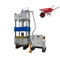 Nouvelle conception Presse hydraulique pour aluminium de 500 tonnes Matériel lourd Chariot à roues