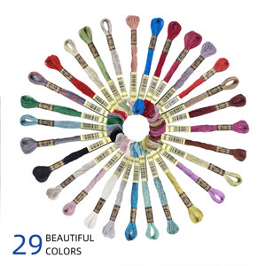 8m金属刺绣牙线通用29色十字绣刺绣手工编织线 - Product Image 3