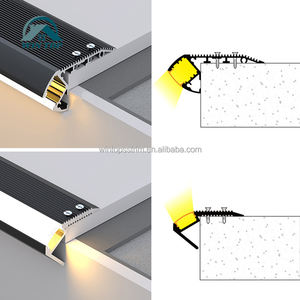 Bandes antidérapantes pour escaliers éclairés Win Top pour cinéma RV Hotel Step Lights Corner Protector Edge <span class=keywords><strong>Led</strong></span> Walking Stair Nosing Strip - Product Image 4
