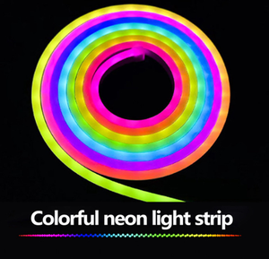 ไฟนีออน LED เปลี่ยนสี RGB ขนาด 7*13 มม. ชิป 5050 24V IP65 CRI สูง ความยาวตัดได้ 10 ม. ปรับความสว่างได้ สำหรับตกแต่งป้ายตัวอักษร - Product Image 3