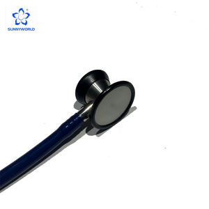 Стетоскоп диагностический кардиологический SUNNYWORLD SW-ST18 с двумя головками, ручной, из алюминиевого сплава, сертифицированный CE, для использования в медицинских учреждениях - Product Image 4