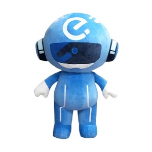 Meilleures ventes Costume de mascotte de robot gonflable personnalisé CE pour Halloween Carnaval et fête Utilisation inspirée pour <span class=keywords><strong>Prada</strong></span> - Product Image 1