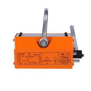 Elevador de placa magnética de Metal de 600kg y <span class=keywords><strong>1000kg</strong></span>, nueva eslinga de cadena magnética de elevación permanente para uso Industrial, elevador magnético permanente - Product Image 6