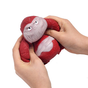 2025 Slow Rebound Gorilla Brown Monkey Toy Stretch Gorilla Toy Decompress Flour Gorilla <b>Squeeze</b> Stress Toy - Product Image 2