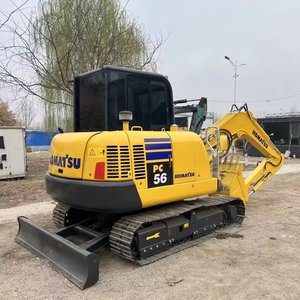 Precio directo Excavadora Komatsu PC56-7 de segunda mano de Japón, excavadora de cadenas usada PC56 de Japón con alta calidad en venta - Product Image 1