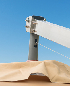 Muebles de jardín Paraguas Led <span class=keywords><strong>Playa</strong></span> Patio Sombrillas Tamaño grande <span class=keywords><strong>con</strong></span> <span class=keywords><strong>solar</strong></span> 3M <span class=keywords><strong>Sombrilla</strong></span> comercial al aire libre Paraguas resistente - Product Image 4
