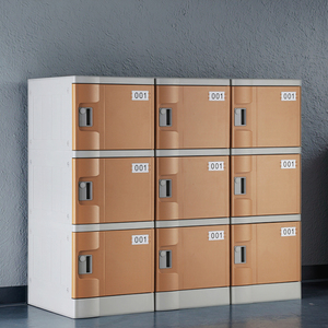 Modern Style High School Locker Colorful Plastic Cabinet for Golf Bag Storage Lockers with Barra Code Locker <b>Smart</b> - Product Image 5