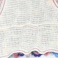 Gilet en tricot floral tendance avec mini-perles décoratives, vêtement d'extérieur sans manches à la mode