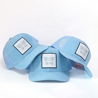 Casquette Trucker Richardson Style 6 Panneaux Personnalisée OEM de Haute Qualité avec Logo Brodé et Filet, Fermeture Snapback, Modèle 112