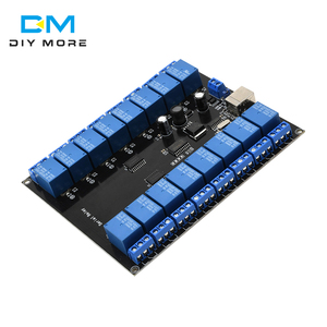 Module de <span class=keywords><strong>relais</strong></span> à <span class=keywords><strong>port</strong></span> série 16 canaux DC7V-38V, 12V 24V, 16CH, interrupteurs de <span class=keywords><strong>relais</strong></span>, nouveau, livraison directe - Product Image 1