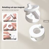 Outil magnétique rotatif à absorption automatique pour nail art, aimant puissant pour effet œil de chat, marque privée