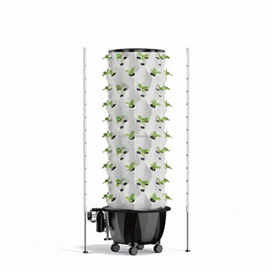 <span class=keywords><strong>Torre</strong></span> de Cultivo Multifuncional para Piña y Fresa con Bomba, Sistema de Cultivo Acuapónico e Hidropónico para Agricultura Comercial - Product Image 2