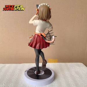 HESPER 20cm <span class=keywords><strong>Anime</strong></span> <span class=keywords><strong>K</strong></span> sur Fille JK Kawaii Figure PVC Modèle Statue Ordinateur Ornement Poupée Jouet Bureau Décor Cadeaux - Product Image 3