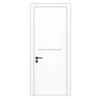 Clés de porte modernes en alliage de zinc Poignées de porte à mortaise pour portes intérieures en bois avec serrure intelligente