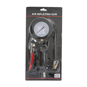 Alta qualidade Car <span class=keywords><strong>Tire</strong></span> <span class=keywords><strong>Inflator</strong></span> Pressão Gás <span class=keywords><strong>Gauge</strong></span> Kit <span class=keywords><strong>Auto</strong></span> Repair Tools Pneus Gauges - Product Image 1