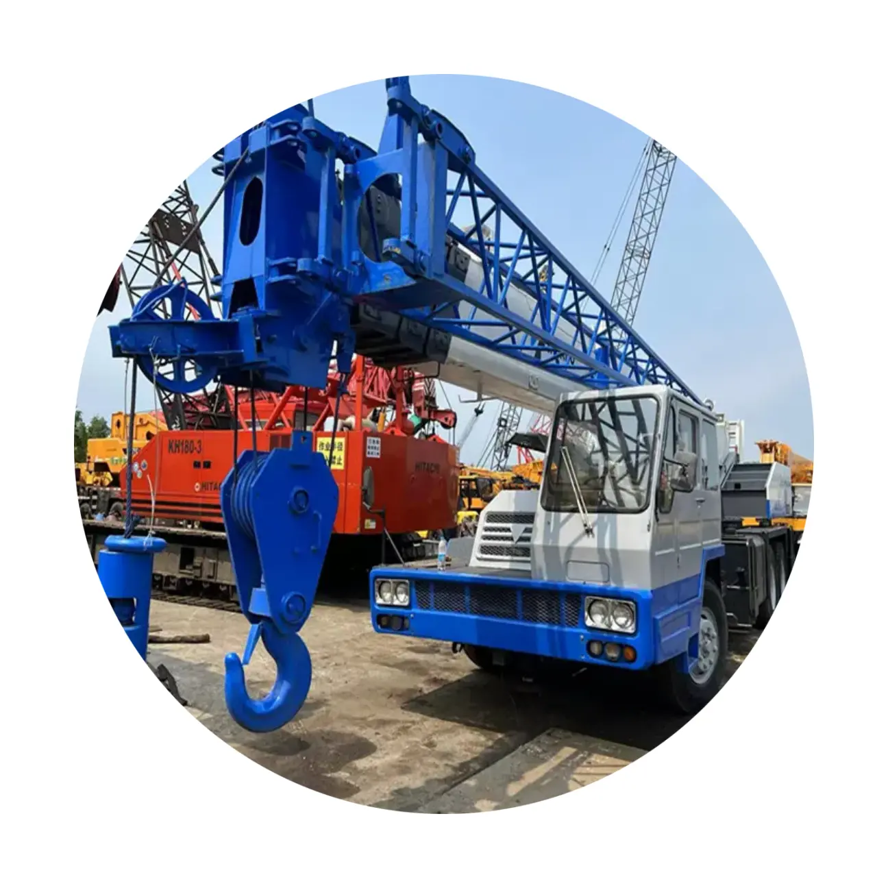 Used 35 ton Tano Mobile crane Used Japanese brand Tano GT-350E truck crane for sale