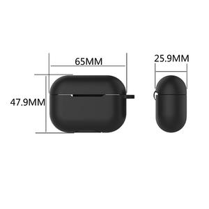 Venta caliente al por mayor funda de silicona para <span class=keywords><strong>Airpods</strong></span> <span class=keywords><strong>Pro</strong></span> funda blanda de silicona Airpod <span class=keywords><strong>Pro</strong></span> Protector funda de transporte - Product Image 3