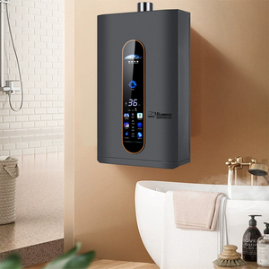 Calentador de Agua Instantáneo Inteligente de <span class=keywords><strong>Gas</strong></span> Natural de 8-16L, de Cobre, con Temperatura Constante, Montado en Pared, para Baño, RV y Exteriores, Precio Bajo de Fábrica - Product Image 1