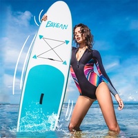 Planche de surf gonflable personnalisable avec logo, planche à pagaie gonflable, planche de stand-up paddle double couche colorée en Drop Stitch, planche de SUP