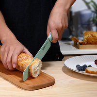 Couteau de cuisine en acier inoxydable RUI pain spécial en tranches cuisson gâteau Toast couteau à pastèque couteau ménager allongé