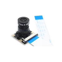 Mini Módulo de Cámara de Visión Nocturna Raspberry Pi OV5647 5MP Lente de 3.6mm Almacenamiento USB Compresión H.264 para Raspberry Pi 3 Modelo B Plus