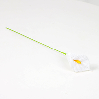 YOPIN-7736 tige torsadée fini Calla Lily fleurs nettoyeurs de tuyaux faits à la main Zantedeschia fleurs décoration de la maison