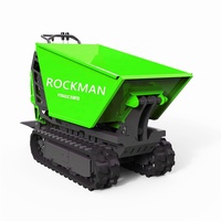 Italien Design Benzinmotor angetrieben hydraulischen Raupen Mini Dumper mit Nutzlast 500KG