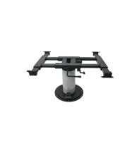 Pied de table pliable durable pour caravane, pièce et accessoire pour camping-car, pied de table rotatif pour camping-car, vente chaude