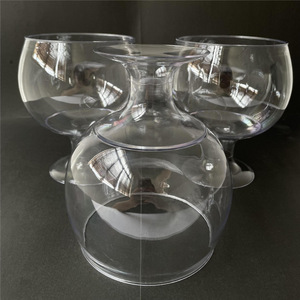 Maceta de Plástico Transparente Mediana Rong An para Flores y Plantas - Product Image 1