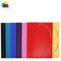 Carpeta Laminada de PP con 3 Solapas, Cierre Elástico, para Papel A4/Carta, Ecológica, Ligera, Duradera, para Oficina y Escuela, Venta al Por Mayor