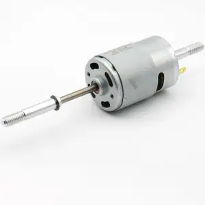 Anpassbarer Mikro motor 775/755 Gebürsteter Gleichstrom motor mit langer Welle für Industrie ventilatoren