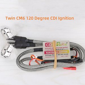 Original RCEXL NGK-CM6 10mm 90/120 Degree Ignition CDI Igniter for DLE / RCGF Single/Twin Cylinder Gasoline Engine Auto Angle - Product Image 3