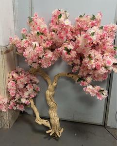 Tiktok Youtube Instagram mới nhất tùy chỉnh UV kháng chất lượng cao Bonsai Chậu cây màu hồng Trắng Nhân Tạo hoa anh đào cây - Product Image 6