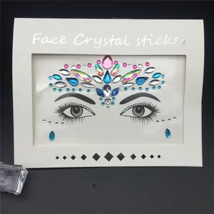 XM 65 designs for Music Party dropshipping service Wholesale Face Jewels Rhinestone Eye Stickers